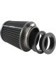 Aeroflow 4in 3.5in & 3in Clamp-On Steel Top Inverted Pod Filter