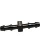 Aeroflow Male to Male 5mm (3/16in) Barb Push Lock Adapter Black