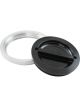 Aeroflow Flush Mount 6in Billet Aluminium Filler Black Cap