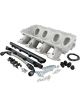 Aeroflow Low Rise EFI GM LS Rectangle Port Intake Manifold Base