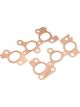 Aeroflow Copper Embossed Exhaust Gasket Suit Toyota 2JZ Turbo