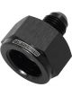 Aeroflow AN Flare Reducer Female/Male -20AN to -16AN Black
