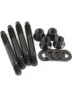 Aeroflow Carburettor Stud Kit For 1in Spacer 2.70in OAL Black 4 Pack