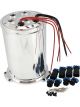 Aeroflow Triple EFI Fuel Pump Round Surge Tank Polished 5 Liter