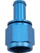 Aeroflow Straight Hose Barb 1/2in to -10AN Female Blue Finish