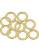 Aeroflow Metric Brass Washers 11mm 7/16in ID 16mm O.D