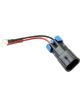 Aeroflow Delphi 2 Pin Conversion Fuel Pump Harness Delphi Male Plug