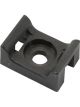 Aeroflow Cable Tie Screw Mount 17.6x12.9mm 50 Pack Nylon 66 Black