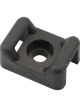 Aeroflow Cable Tie Screw Mount 22.3mmx16mm 50 Pack Nylon 66 Black