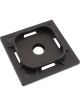 Aeroflow Cable Tie Self Adhesive Mount 40x40mm 50 Pack Black
