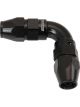 Aeroflow 590 Series PTFE 90 Degree Dual Hose Ends -4AN Black