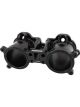 Aeroflow Tumble Generator Valve Delete Kit Black Fits 2008-14 WRX