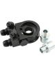 Aeroflow Billet Aluminium Dual Port Remote Filter & Oil Thermostat