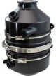 Aeroflow Dry Sump Tank 11.3L 3 Gallon Black 16in 406mm Height