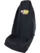 Aeroflow Bang Shift Throw Seat Cover Black Aeroflow Bang Shift Logo