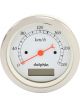 Ez Wiring Dolphin Speedometer 3-3/8in In-Dash Metric 0-240 kph