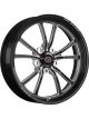 RC Torx 15in x 3.5in Front Wheel Black w/ Eclipse 5 x 4.75in
