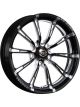 RC Hammer 15inx3.5in Front Wheel Black Eclipse 5x4.50in 2.25in BS