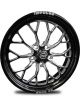 RC Torx 15in x 3.5in Front Wheel Black w/ Eclipse 5 x 4.50in
