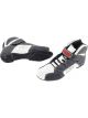 Simpson Redline Shoe Size 12 Black on White/White Stitching SFI 3.3/5