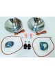 Vintique Halogen Reflector Kit Turn Signal Fits 1933-34 Ford