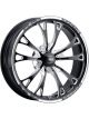 Weld Racing V-Series 2.0 18 x 6in Wheel Black 5 x 120 Bolt Circle