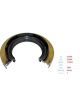 BWS TB9Y Standard Rubber Seal ID 63mm x OD 90mm x W1 7mm x W2 9mm