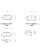 Brembo Ceramic Brake Pads