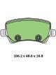 Protex Ultra Ceramic Brake Pads