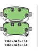 Protex Ultra Ceramic Brake Pads