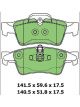 Protex Ultra Ceramic Brake Pads