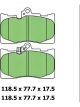 Protex Ultra Ceramic Brake Pads