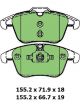 Protex Ultra Ceramic Brake Pads