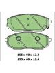 Protex Ultra Ceramic Brake Pads