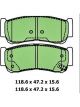 Protex Ultra Ceramic Brake Pads