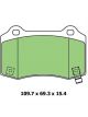 Protex Ultra Ceramic Plus Brake Pads