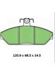 Protex Ultra Ceramic Brake Pads