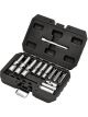 Draper Tools Thin Wall PSG Glow Plug 3/8in and 1/4in Socket Set 18 Pcs