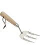Draper Tools Heritage Stainless Steel Hand Weeding Fork with Ash Handle