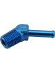 Aeroflow Male NPT to Barb 45 Degree Adapter 1/4