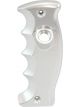 Aeroflow Pistol Grip Passengers Side Single Button Plate Silver