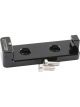 Aeroflow Flex Fuel / E85 Content Sensor Mounting Bracket Black