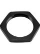 Aeroflow Replacement -20AN Half Nut for all Bulkheads Black
