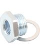 Aeroflow O2 Sensor Reducer Bush M18 x 1.5mm to M12 x 1.25mm Zinc
