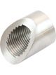 Aeroflow 45 Deg Weld-On M18 x 1.50mm Oxygen Sensor Bung