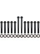 Aeroflow Ford 351 Cleveland Intake Bolts Black 12Pt Head Pack of 12
