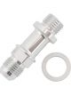 Aeroflow Water Inlet/Outlet Male -6AN to M14 x 1.5mm Silver
