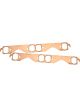 Aeroflow Oval Port Copper Embossed Exhaust Gaskets