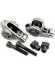 Aeroflow GM LS1 Stainless Rocker Arm M8 Stud 1.7 Ratio Pack of 2
