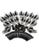 Aeroflow GM LS3 Stainless Rocker Arm M8 Stud 1.7 Ratio Pack of 16